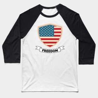 Veterans day, freedom, is not free, lets not forget, lest we forget, millitary, us army, soldier, proud veteran, veteran dad, thank you for your service Baseball T-Shirt